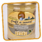 Le confit de canard de la Belvindière - bocal