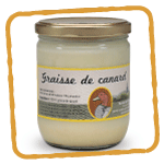 La graisse de canard de la Belvindière - bocal