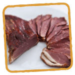 Le magret de canard fumé de la Belvindière